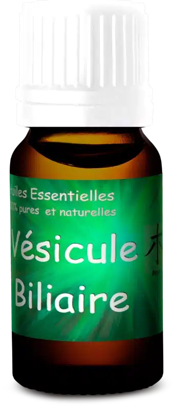 flacon huile essentielle vésicule biliaire