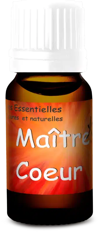 flacon huile essentielle maitre coeur